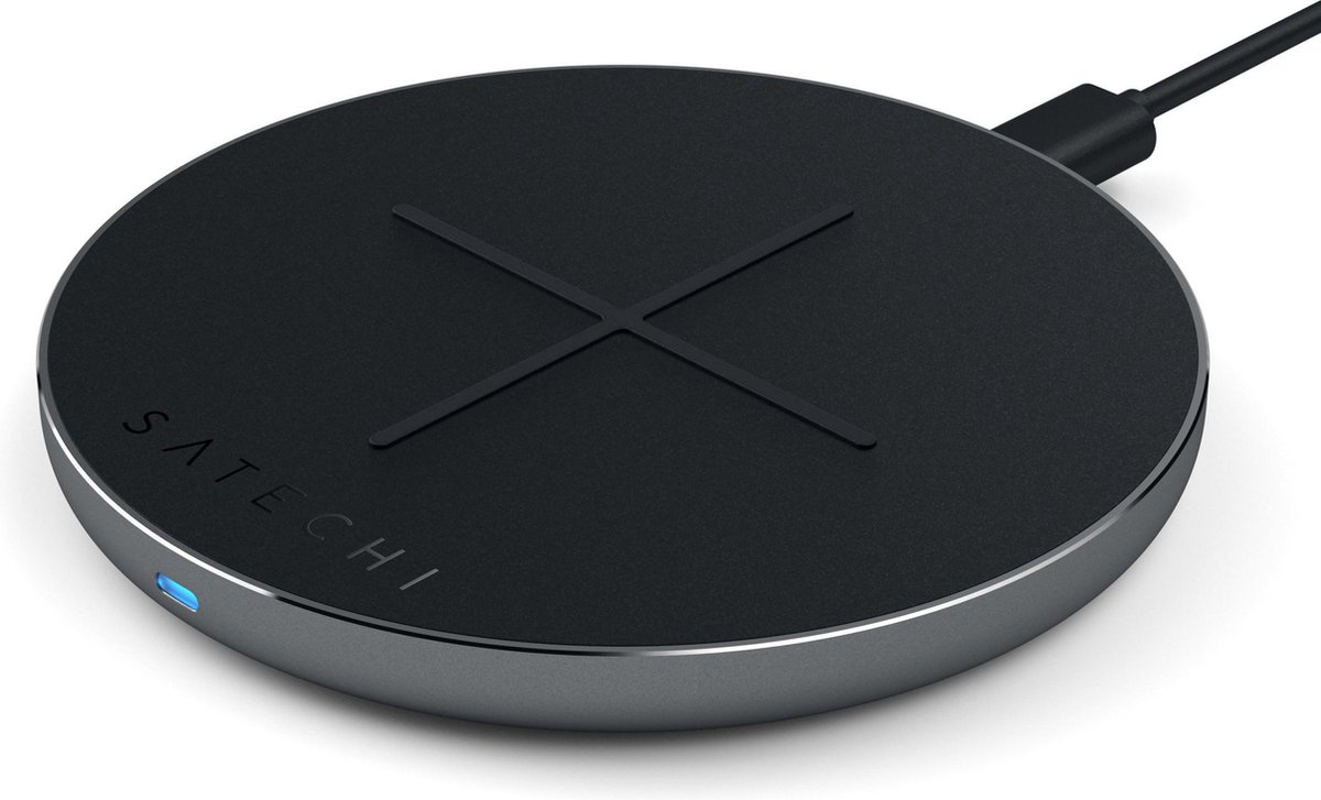 Satechi Type-C Fast Wireless Charger V2 Space Grey