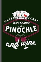 Weekend Forecast 100% chance Pinochle and Wine