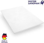 Topdekmatras 180x200 - koudschuim - comfort - 5 cm hoog