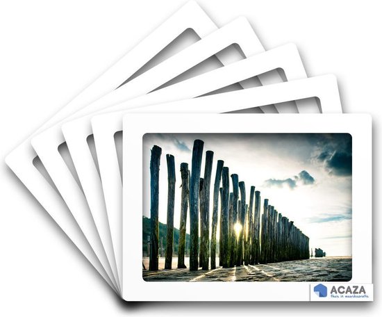 Acaza - Magnetische Fotohouders - Fotolijst magnetisch - Flexibel - 5 x  10x15cm | bol.com