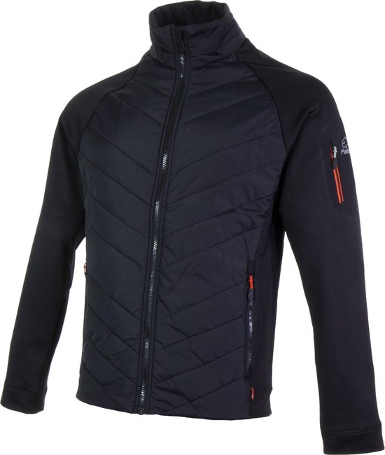 Falcon Borat Powerstretch Fleece Vest Heren Sportjas - Maat - - zwart | bol.com