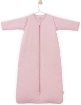 Jollein Tiny waffle Padded Babyslaapzak - met afritsbare mouw - 90cm - soft pink