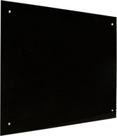 IVOL Glassboard Zwart 100x100 cm