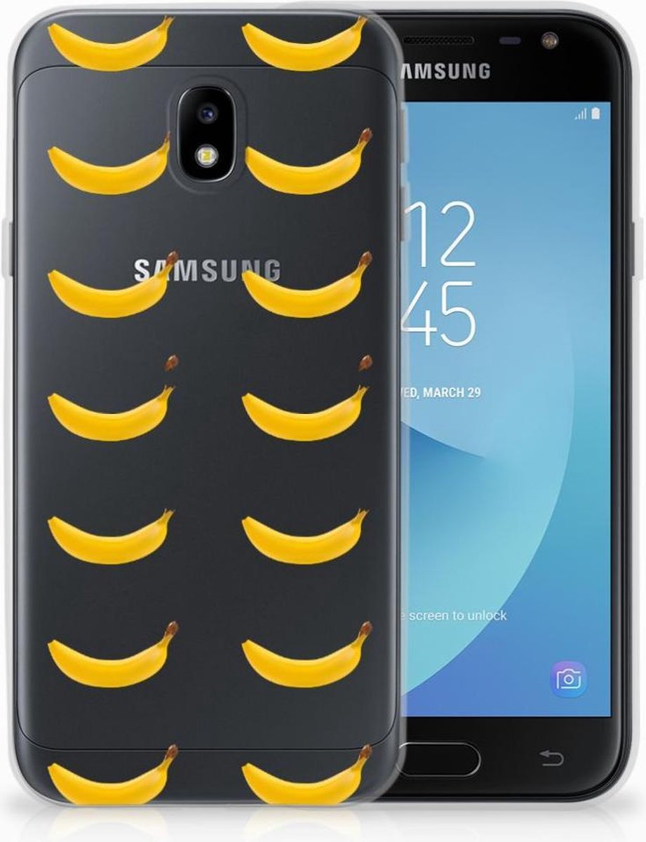 Samsung Galaxy J3 2017 Siliconen Case Banana