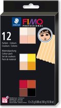 Fimo professional Doll art colour pack 12 st 8073 C12-1  / 12x25gr