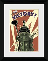 Framed collector print met kader 30 x 40 cm Doctor Who Victory