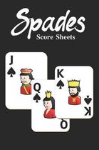 Spades Score Sheets