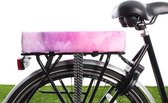 Hooodie Big Cushie Watercolors - zacht en vrolijk fietskussen voor op bagagedrager 2021 model