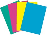 Glossy cardboard 250gr. - A4 - roze