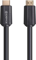 Cadyce High Speed HDMI kabel | 4K, 3D en Full HD | Ethernet | 24K Goud Geplateerd | 10 meter | Zwart