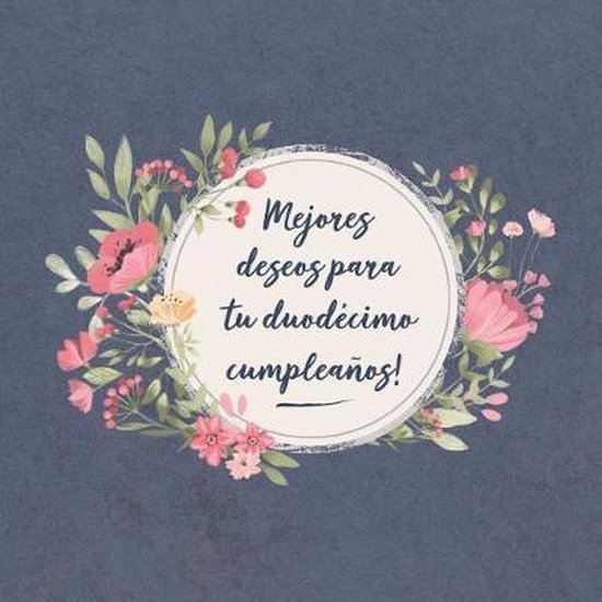 Mejores deseos para tu duodécimo Cumpleaños - cover