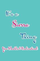 It's a Sierra Thing You Wouldn't Understand