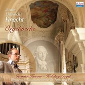Orgelwerke - Justin Heinrich Knecht - Reinier Korver bespeelt het Holzhey-orgel van de Weissenau-Reichsabteikirche St. Peter und Paul