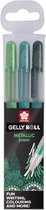 Sakura Gelly Roll Metallic Set 3 Forest