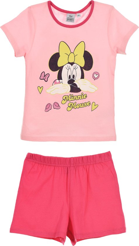 Disney Minnie Mouse Shortama Glow in the dark maat 122/128