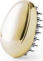 Reis haarborstel anti-klit goud 9 cm - Haren kammen/borstelen - Haarborstels anti-klit