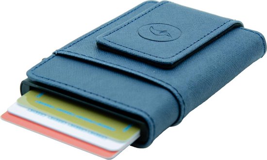 Diplomatieke kwesties nietig sieraden Rhino Wallet Matted Blue - RFID - Pashouder/Creditcardhouder | bol.com