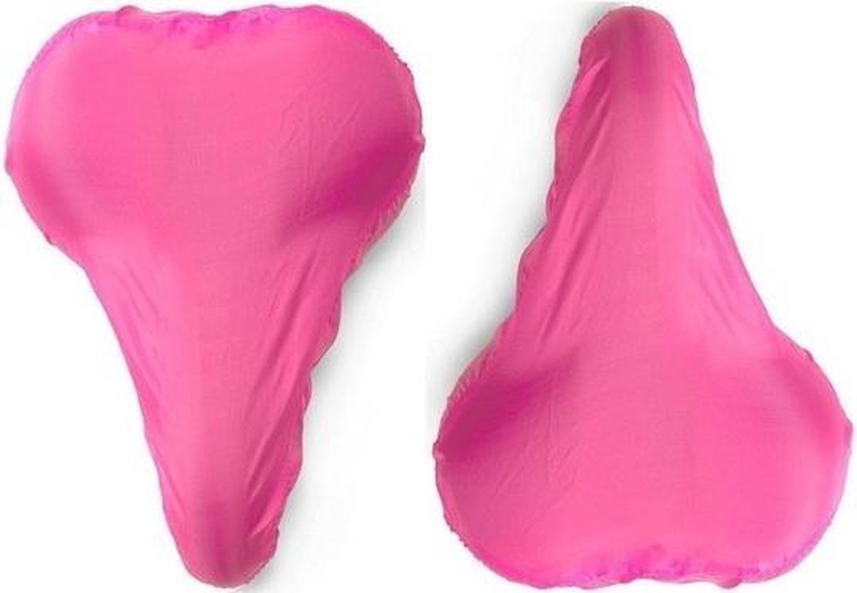 2x Roze zadelhoes waterdicht - Voordelige zadelhoezen voor de fiets - Merkloos