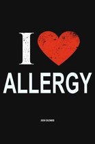 I Love Allergy 2020 Calender