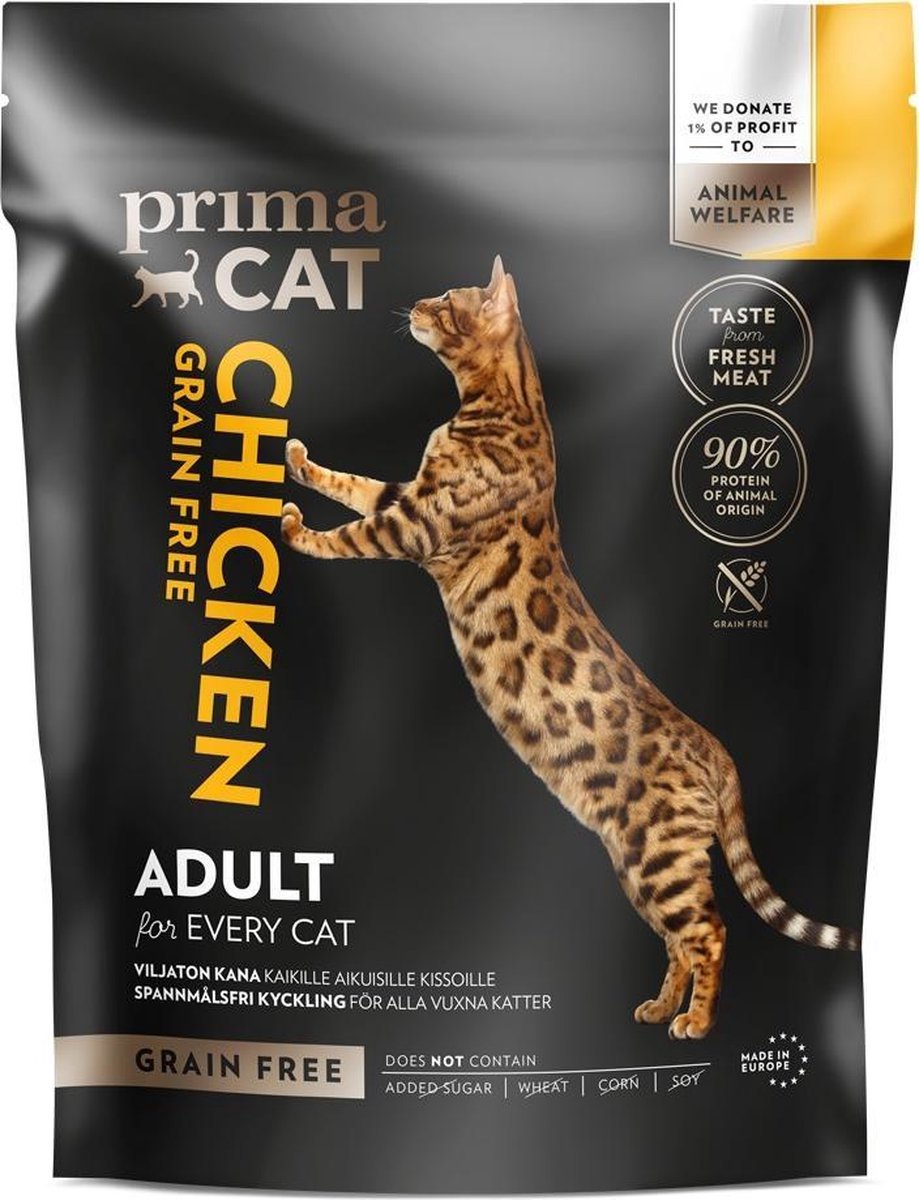 PrimaCat Adult graanvrij kattenvoer 1,4 kg