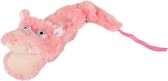 Flamingo Pluche Handpop - Hondenspeelgoed - 16 cm - Roze