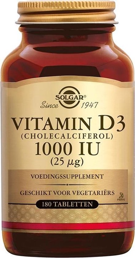 Vitamins - D-3 (Cholecalciferol) 25 IU bol.com