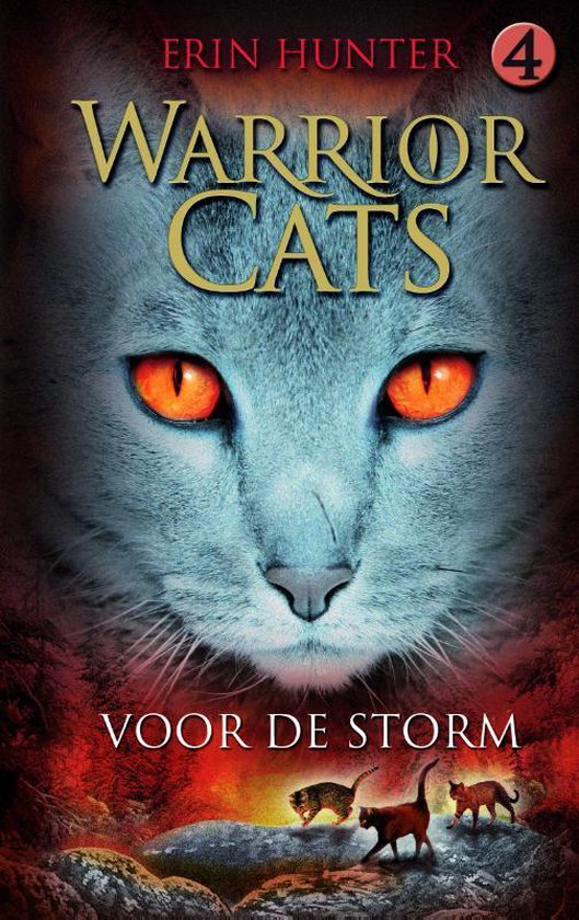 Warrior Cats 4 -   Voor de storm - cover