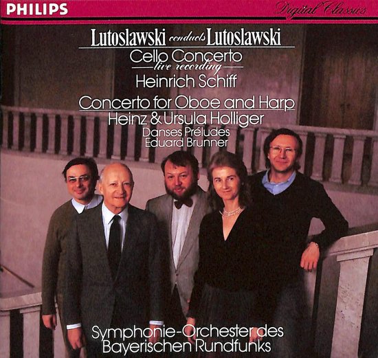 0028941681720 - Lutoslawski - Cello Concerto / Double Concerto / Dance Preludes - Schiff / Holliger / Brunner