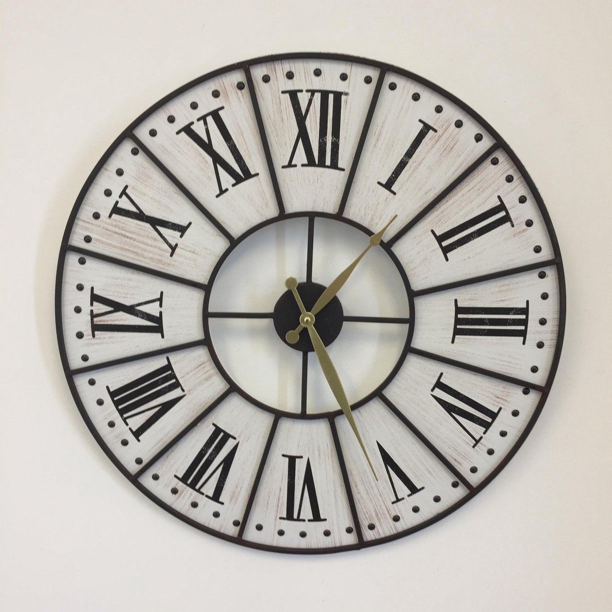 Wandklok ROMA INDUSTRIALE RETRO