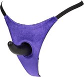 Pipedream Fetish Fantasy voorbind vibrator Vibrating Strap On For Him zwart,paars - 5 inch