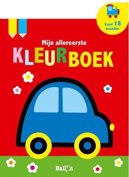 Mijn allereerste kleurboek 1 - Mijn allereerste kleurboek (auto)