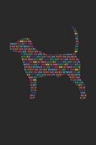 Rottweiler Notebook 'Word Cloud' - Gift for Rottweiler Lovers - Rottweiler Journal