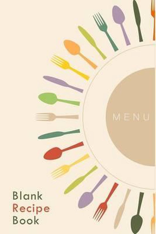 Blank Recipe Book - cover