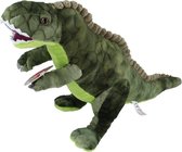Toi Toys Pluche Dinosaurus Groen Knuffeldier