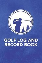 Golf Log and Record Book