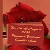 Month of August 2019 Planner/Journal Combination