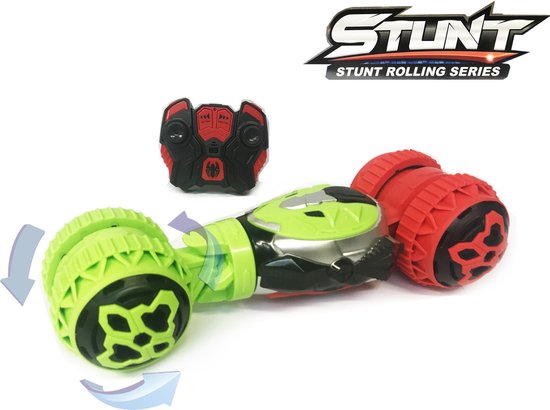 bol.com | Rc Stunt Twister auto - tweezijdig wilde bewegingen 360° - 2.4GHZ  1:14 car - 32Cm