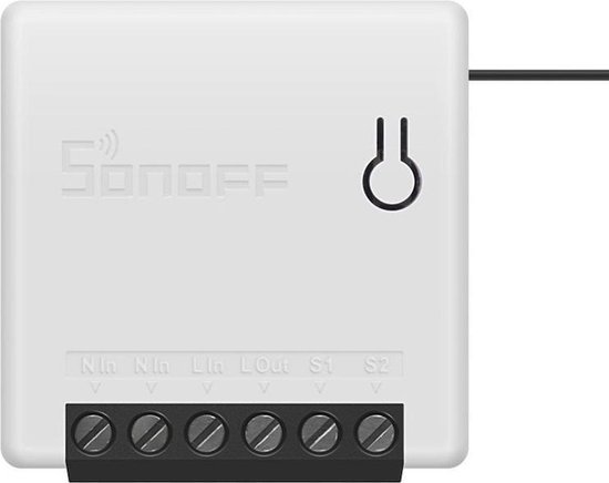 Mini Inbouw WiFi Schakelaar Smart Home 10A / 2300W Smart Switch met  telefoon app /... | bol.com