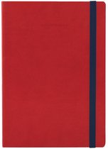 LEGAMI notitieboek A5+ blanco - rood