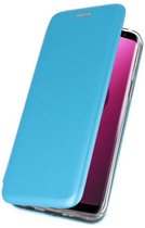 Blauw Premium Folio Booktype Hoesje voor Samsung Galaxy S9