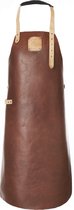 Witloft - Leren Schort - Cognac/Nude - Maat L