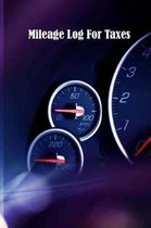 Mileage Log For Taxes