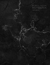 Black Paper Notebook Sketchbook