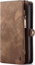 Caseme - Samsung Galaxy A50 Hoesje - Uitneembare Portemonnee Vintage Bruin