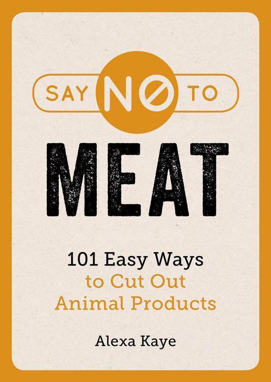 Say No to Meat - cover
