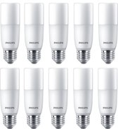 10 stuks - Philips LED Buislamp E27 9.5W 3000K 950lm Ø3.7x11.4cm