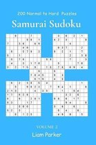 Samurai Sudoku - 200 Normal to Hard Puzzles vol.2