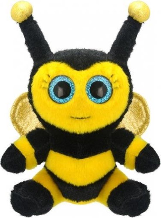 Pluche bijen knuffel 22 cm - Kinderen speelgoed insecten knuffels | bol.com
