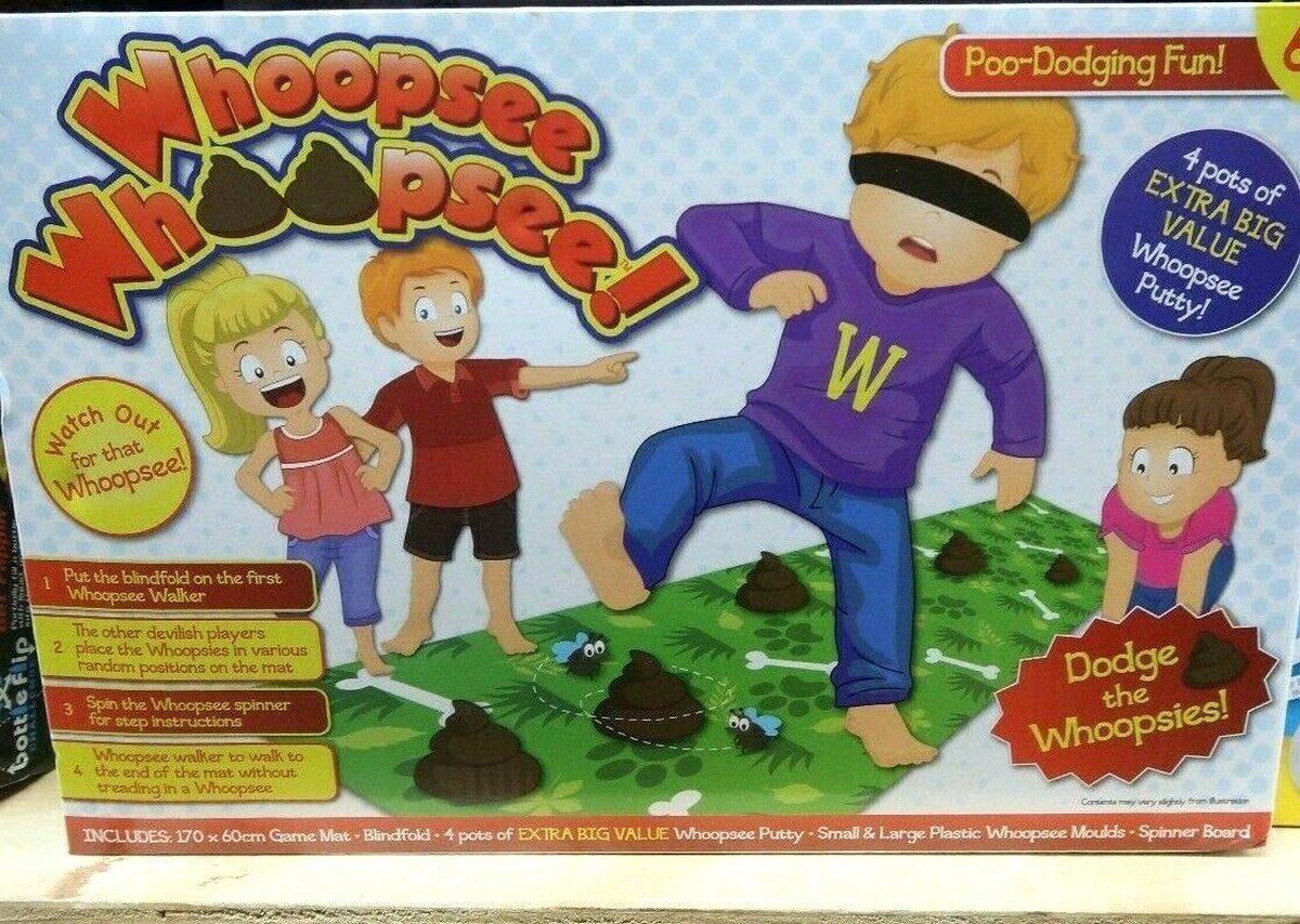 Poo Dodging Fun Familienspiele Dodge die Whoopsies Toyland Whoopsee Whoopsee