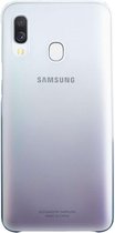 Samsung gradation cover - transparant/zwart - voor Samsung A405 Galaxy A40